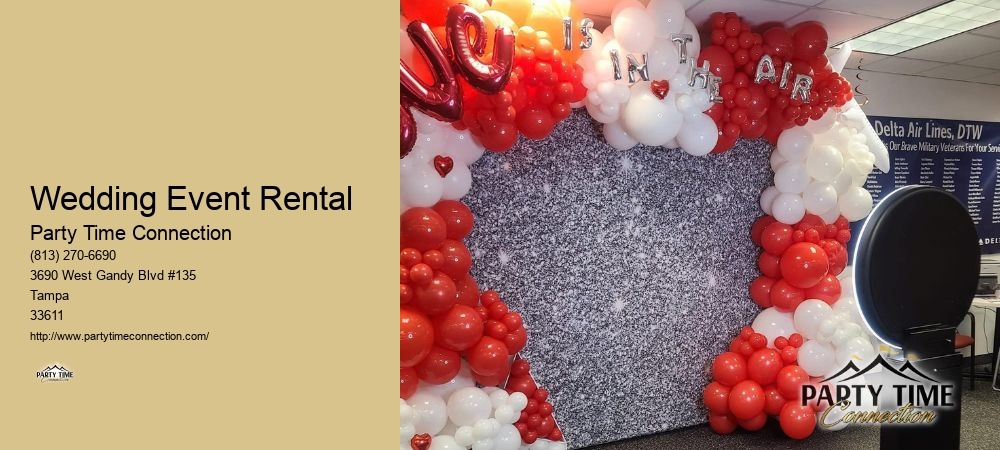 Event Rental Equipment